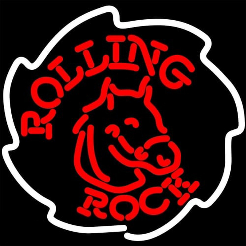Rolling Rock Neonskylt