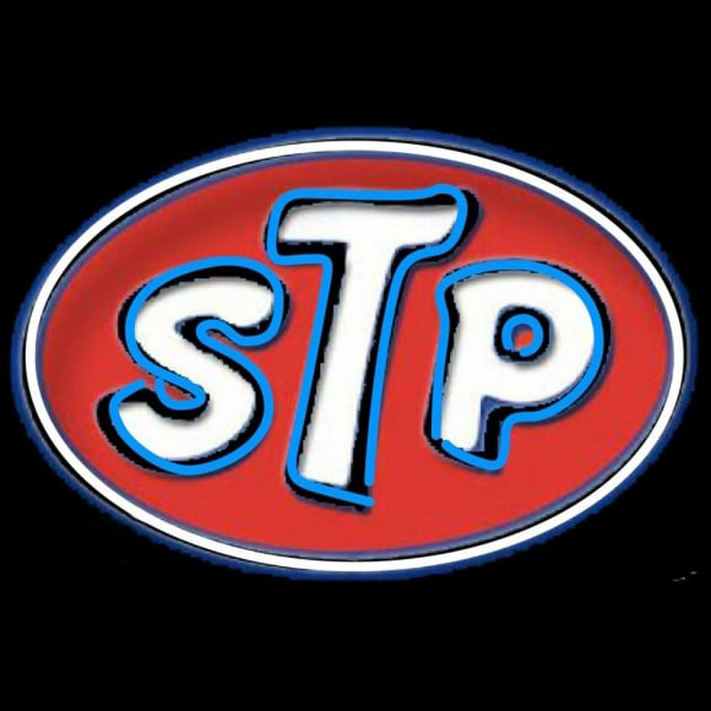 STP Oil Treatment Richard Petty 43 Neonskylt