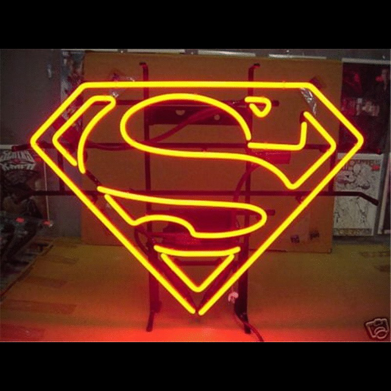 SUPERMAN Neonskylt