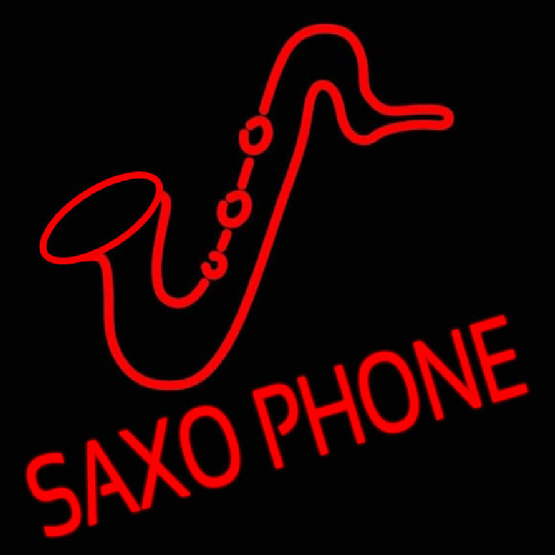 Sa ophone Block Logo Neonskylt