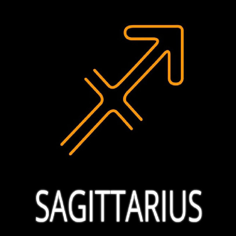 Sagittarius Logo Neonskylt