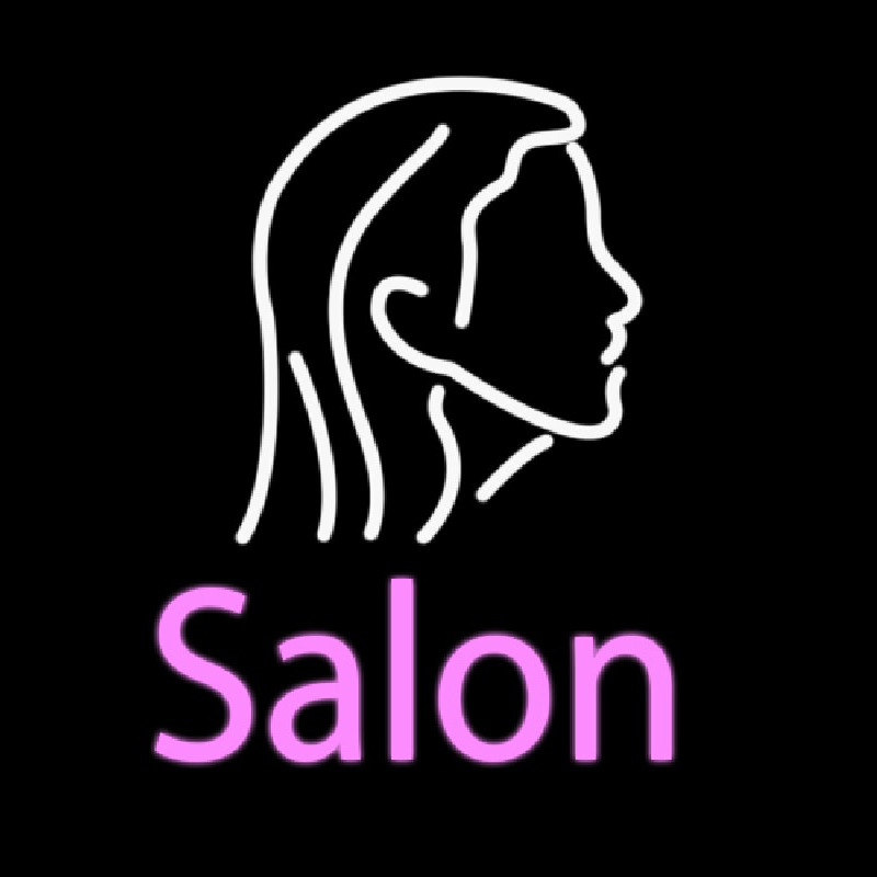Salon Hair Barber Neonskylt
