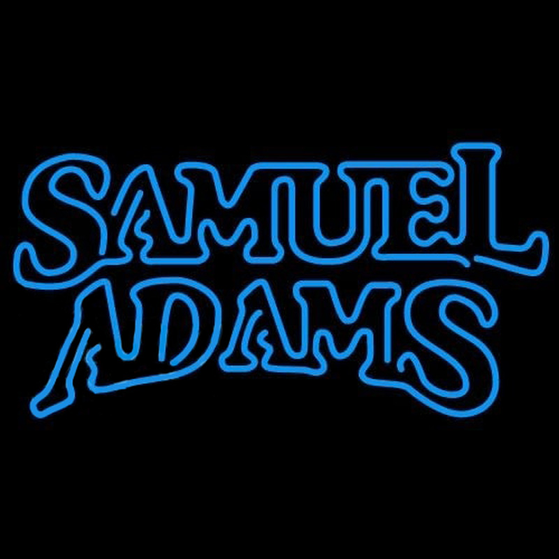 Samuel Adams Logo Beer Sign Neonskylt