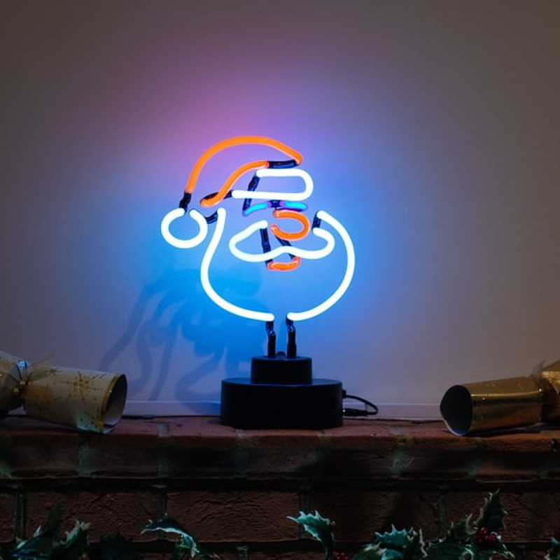 Santa Desktop Neonskylt