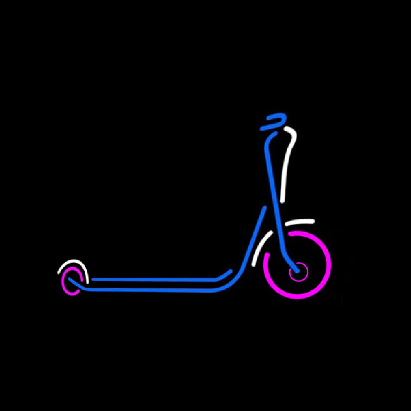 Scooter Logo Neonskylt