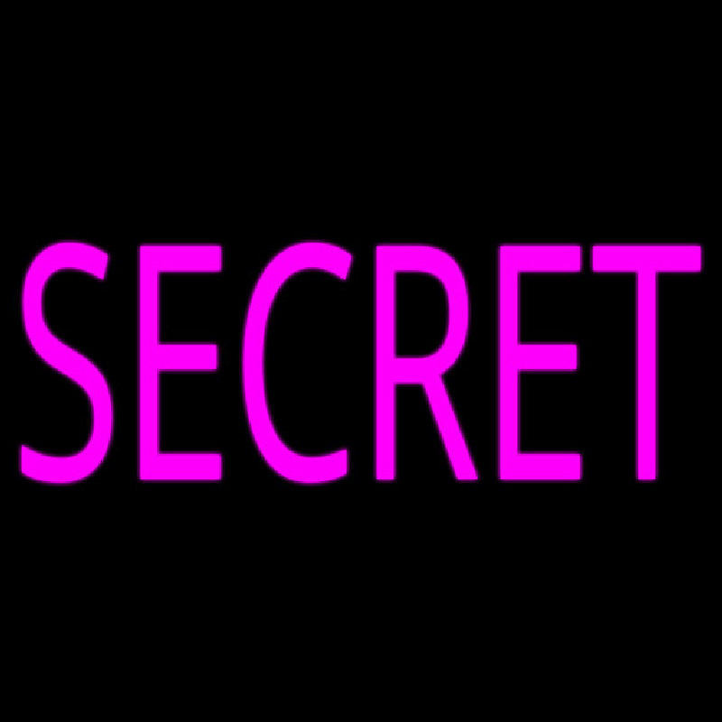 Secret Neonskylt