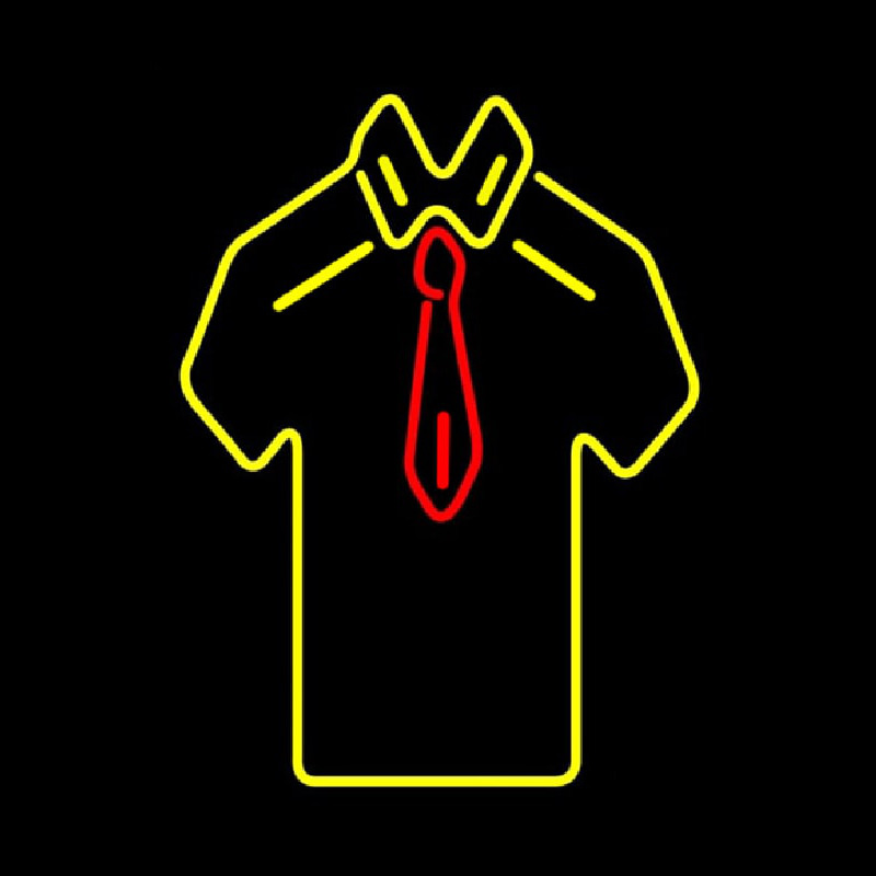 Shirt Clothing Neonskylt