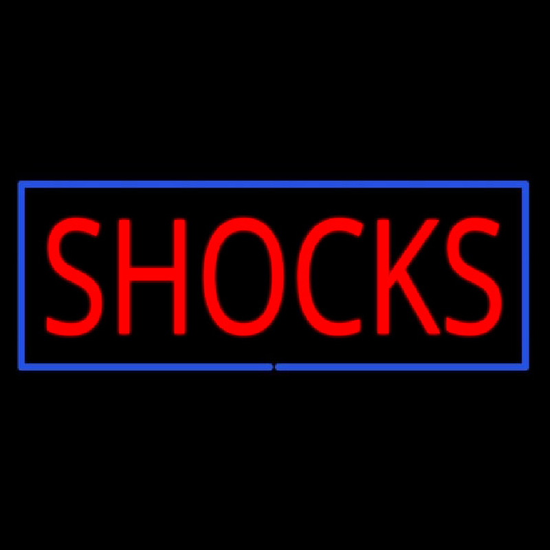 Shocks Neonskylt