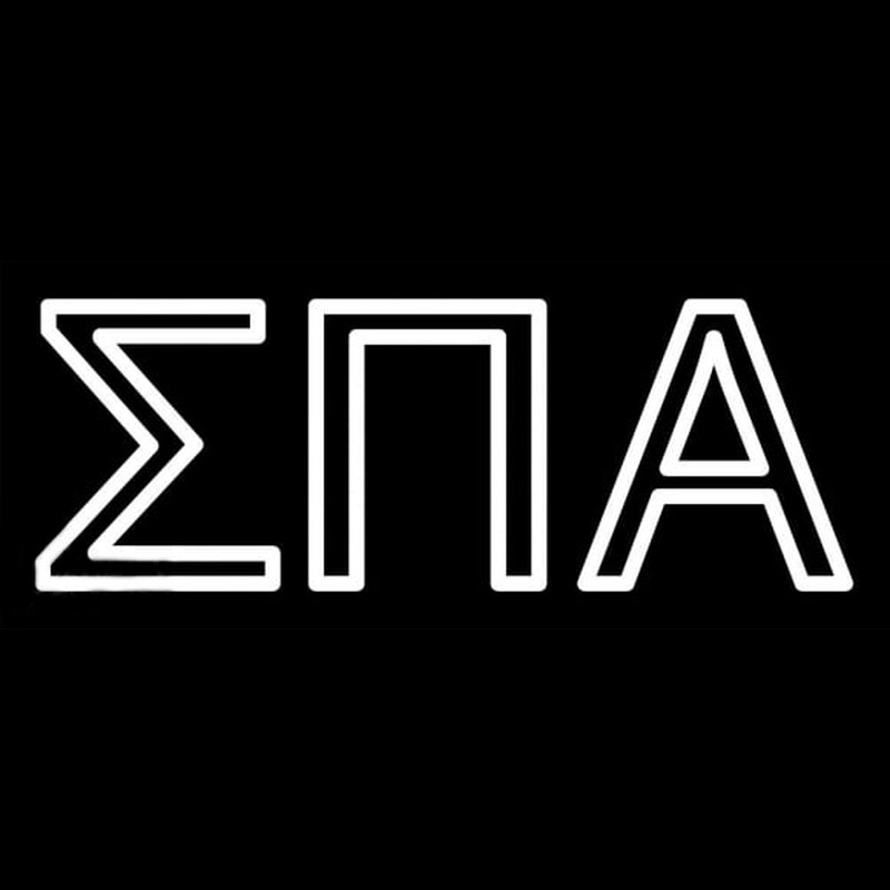 Sigma Pi Alpha Neonskylt