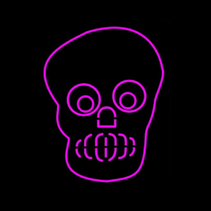 Skull Neonskylt