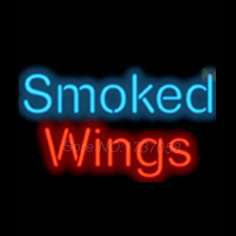Smoked Wings Neonskylt