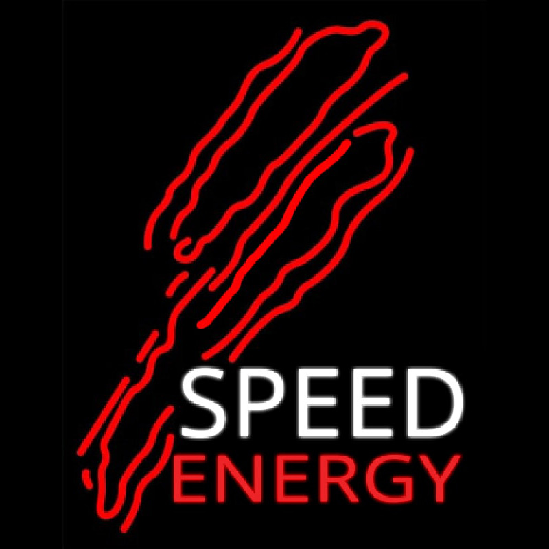 Speed Energy Neonskylt