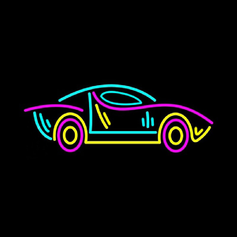 Sports Car Neonskylt