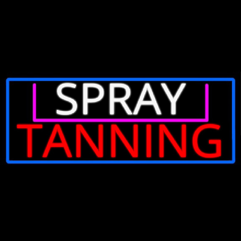 Spray Tanning Neonskylt