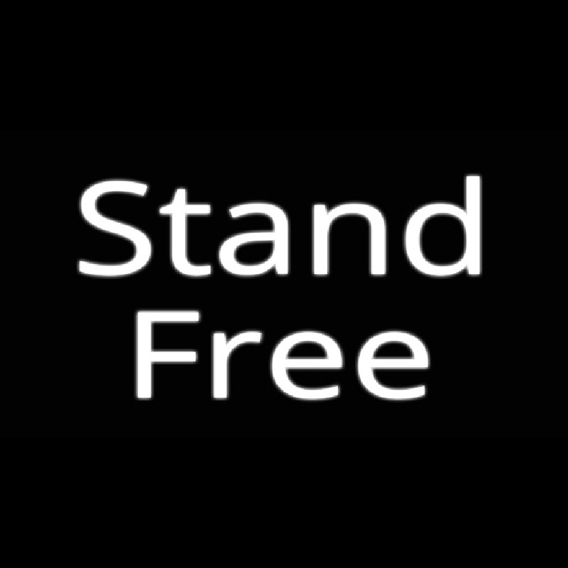Stand Free Neonskylt