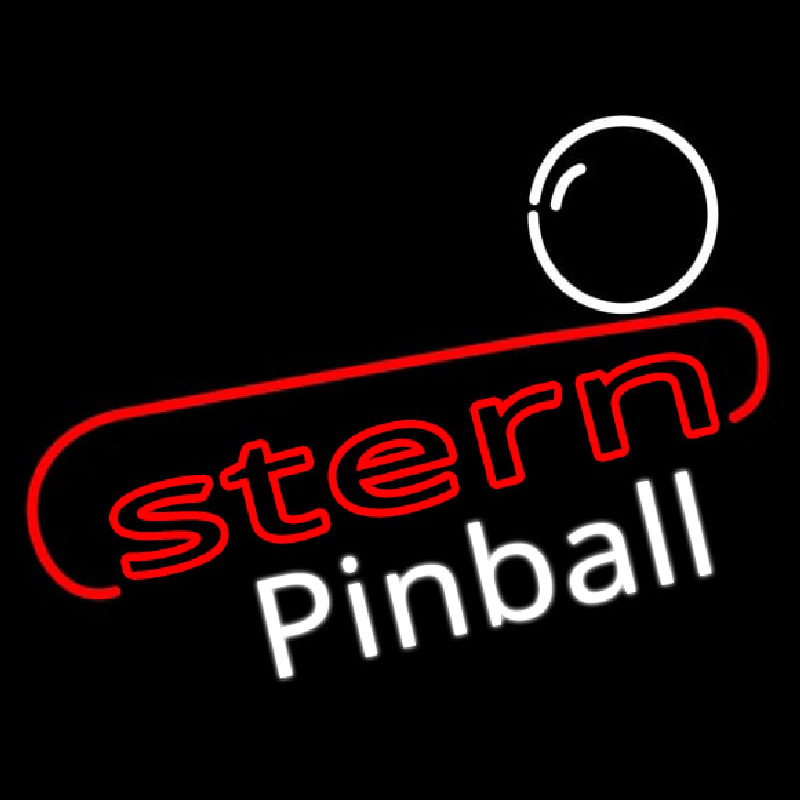 Stern Pinball Neonskylt