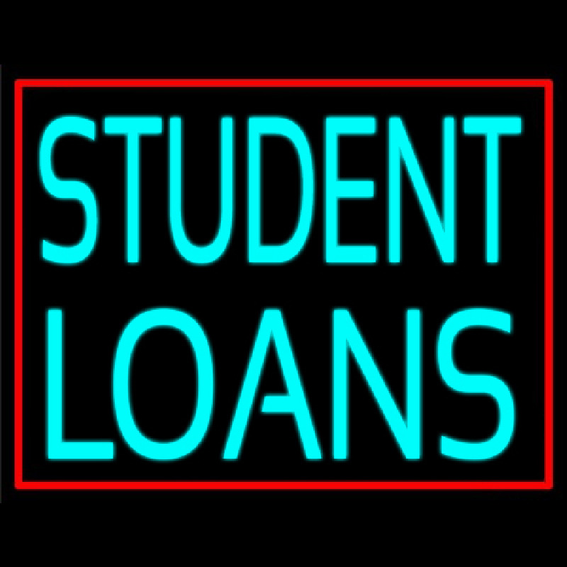 Students Loan Neonskylt