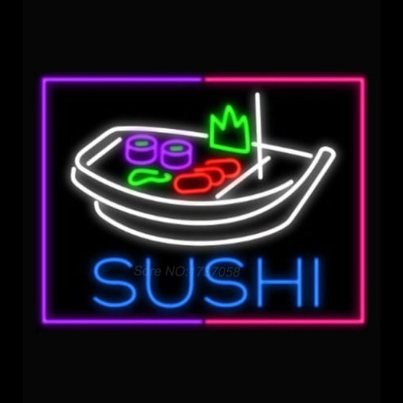 Sushi Boat Neonskylt