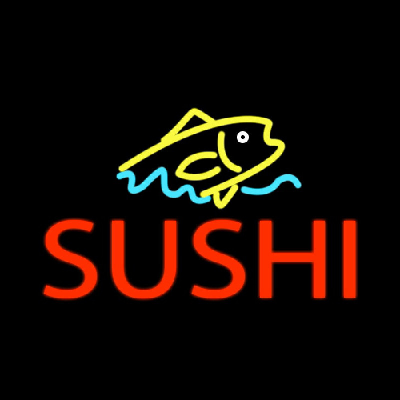 Sushi Catering Neonskylt