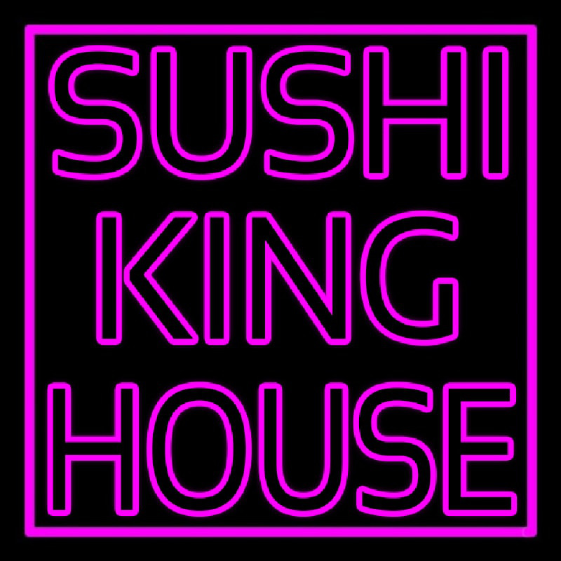 Sushi King House Neonskylt