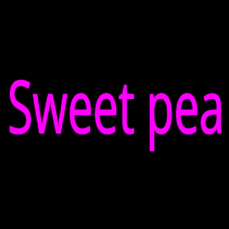 Sweet Pea Neonskylt