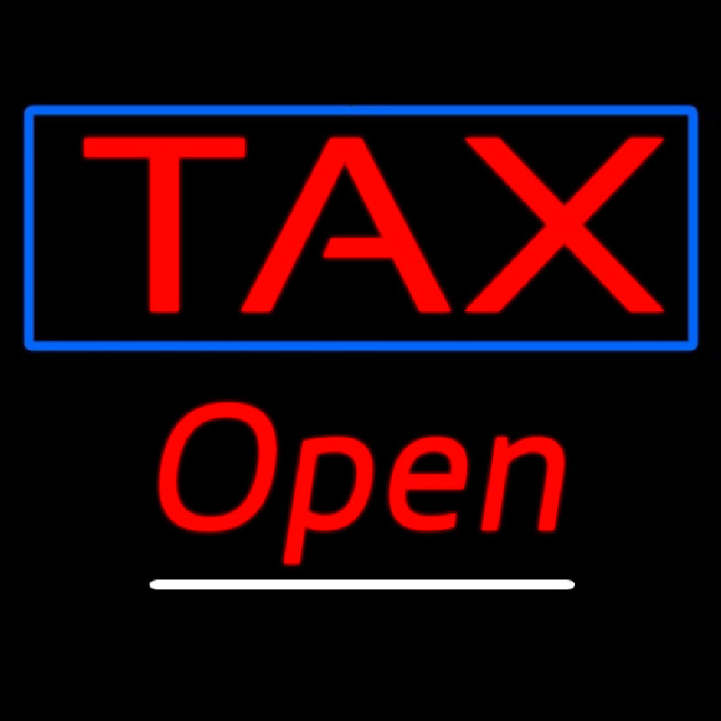 Ta  Open Neonskylt