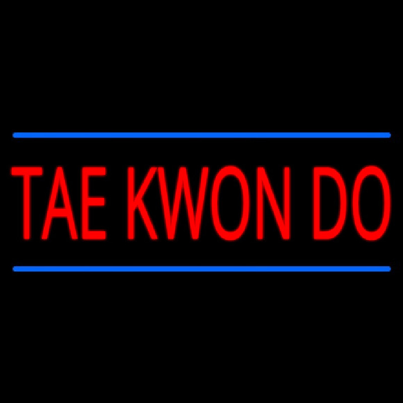 Tae Kwon Do Neonskylt