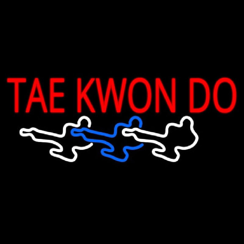 Tae Kwon Do Neonskylt