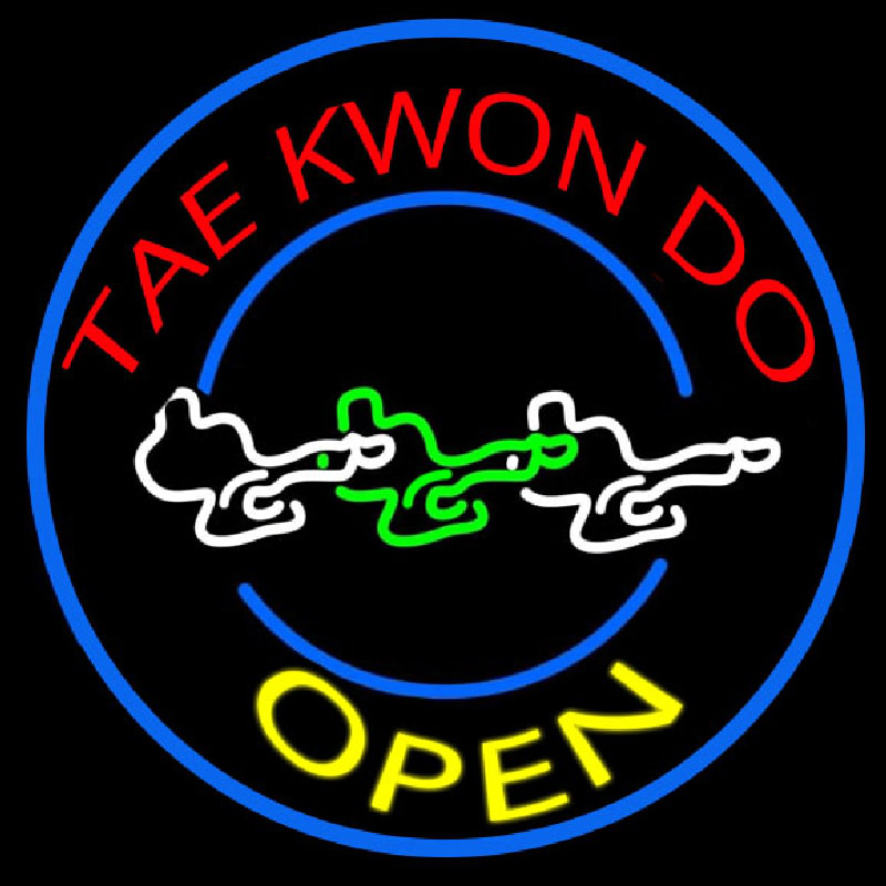 Tae Kwon Do Neonskylt