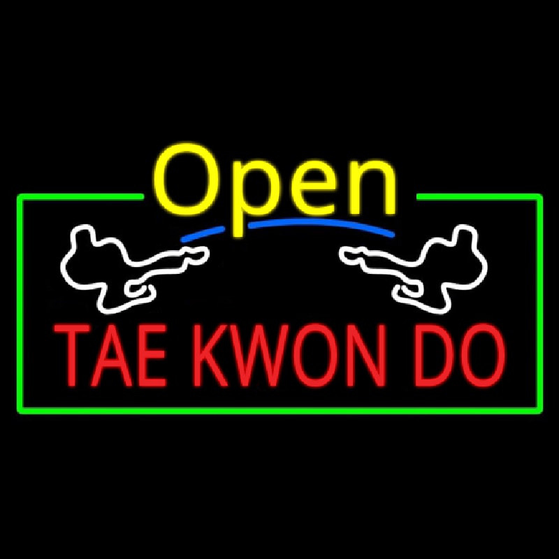 Tae Kwon Do Neonskylt