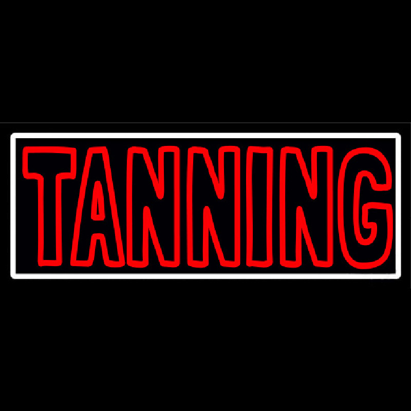 Tanning Double Stroke Neonskylt