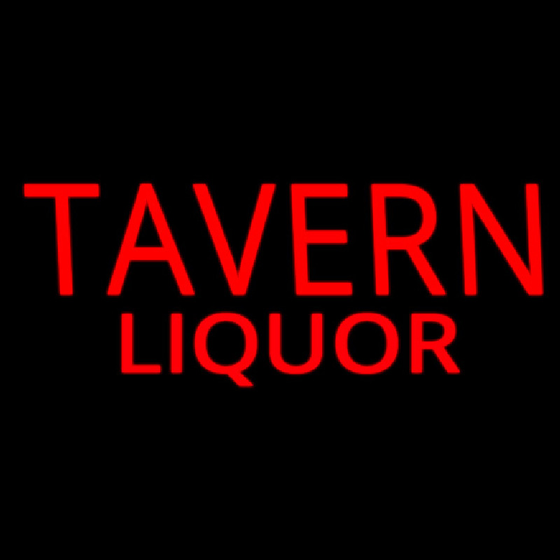 Tavern Liquor Neonskylt