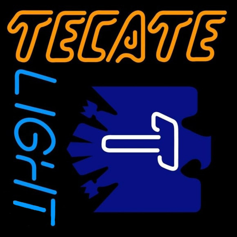 Tecate Light Beer Sign Neonskylt
