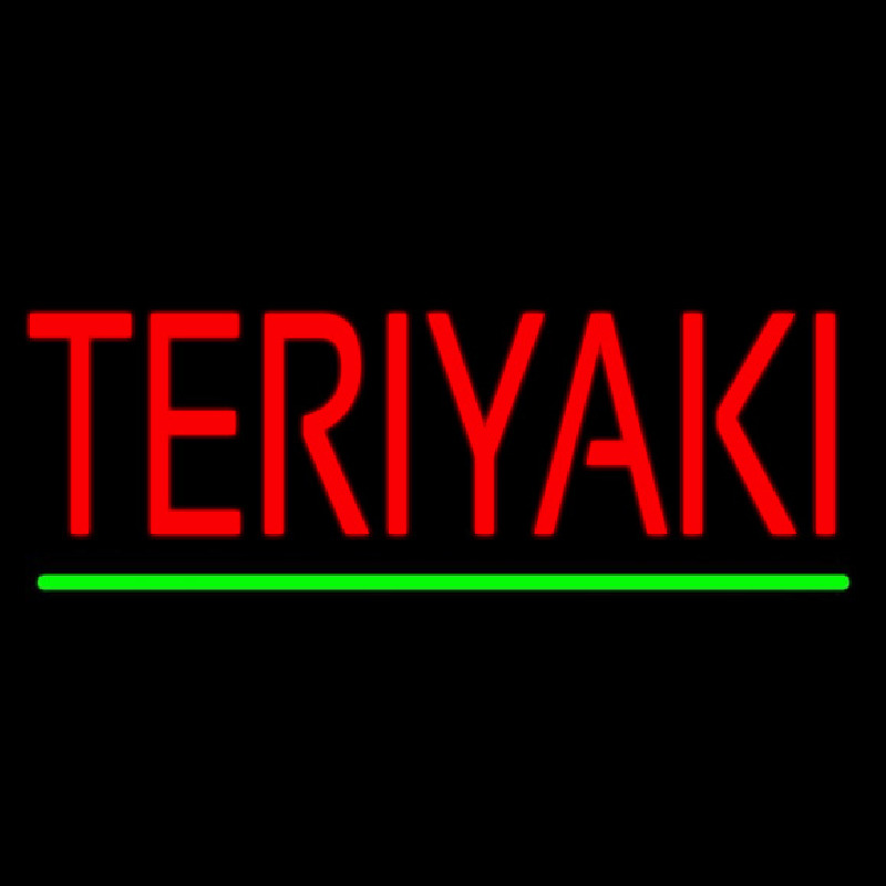 Teriyaki Neonskylt