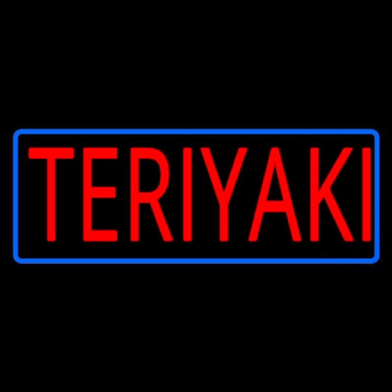 Teriyaki Neonskylt
