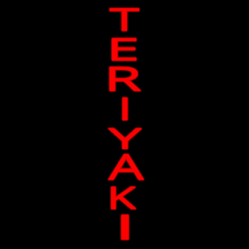 Teriyaki Neonskylt