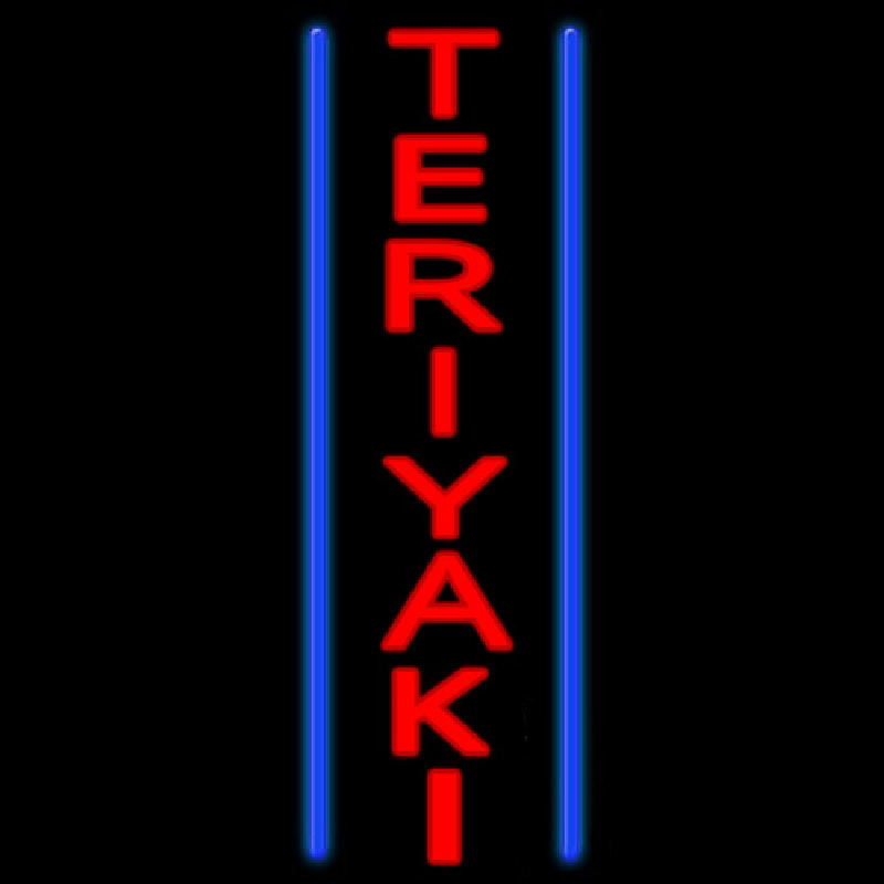 Teriyaki Neonskylt