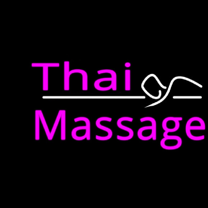 Thai Massage Neonskylt