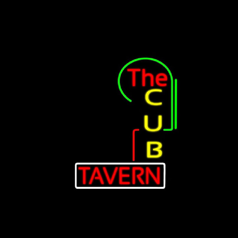 The Cub Tavern Neonskylt