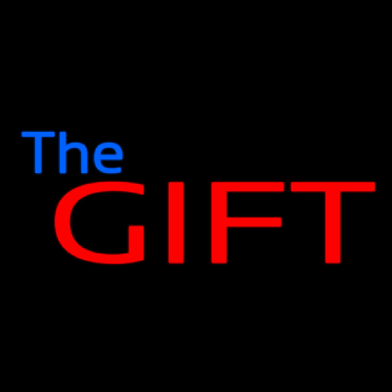 The Gift Neonskylt