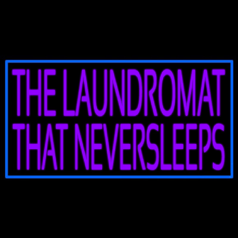 The Laundromat That Never Sleeps Neonskylt