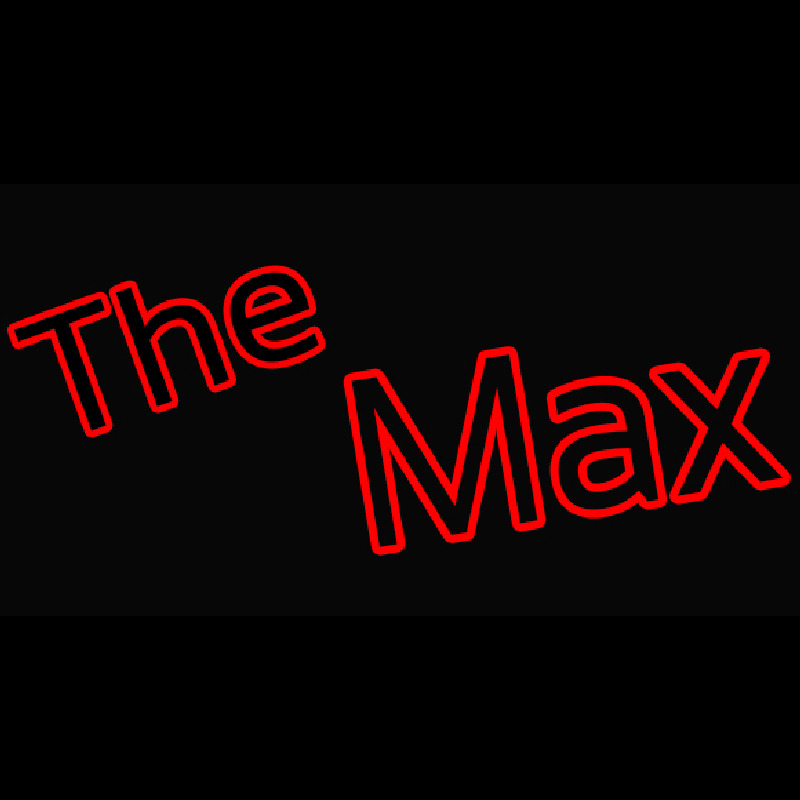 The Ma  Neonskylt