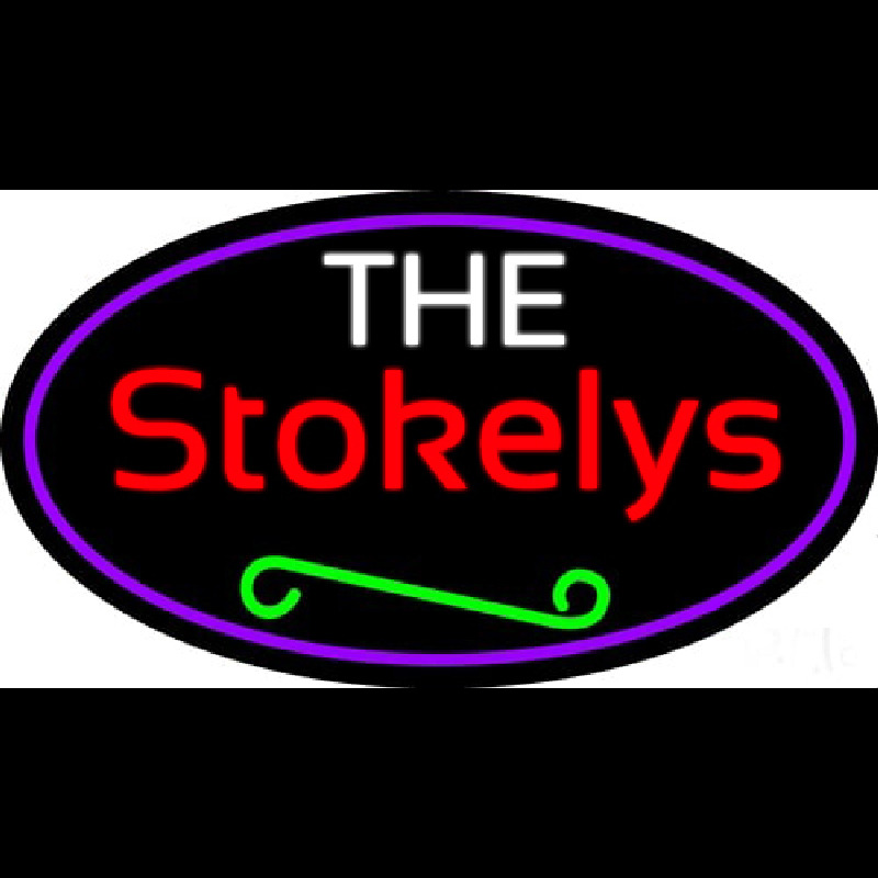 The Stokelys Neonskylt