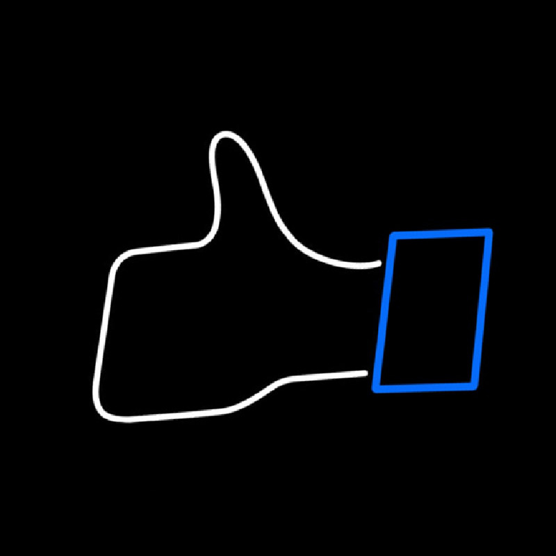 Thumbs Up Neonskylt