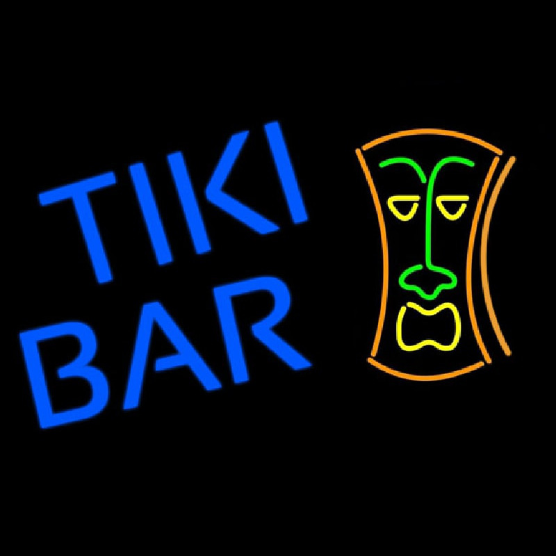 Tiki Bar Neonskylt