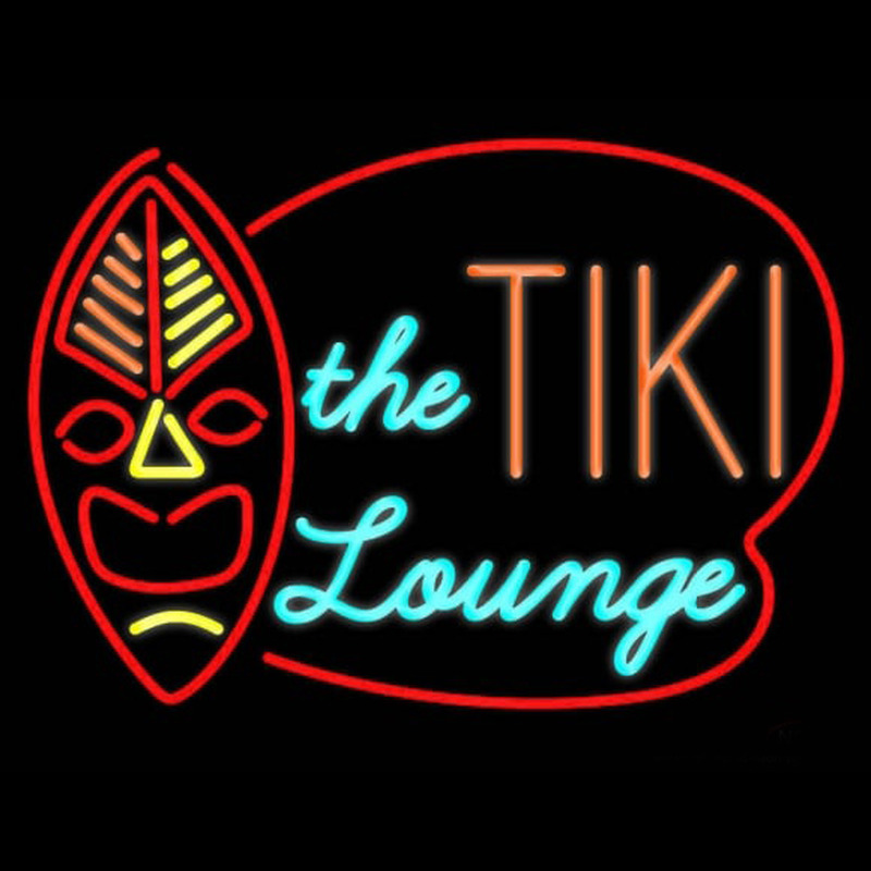 Tiki Store Finds Spring Tiki Central Real Neon Glass Tube Neonskylt