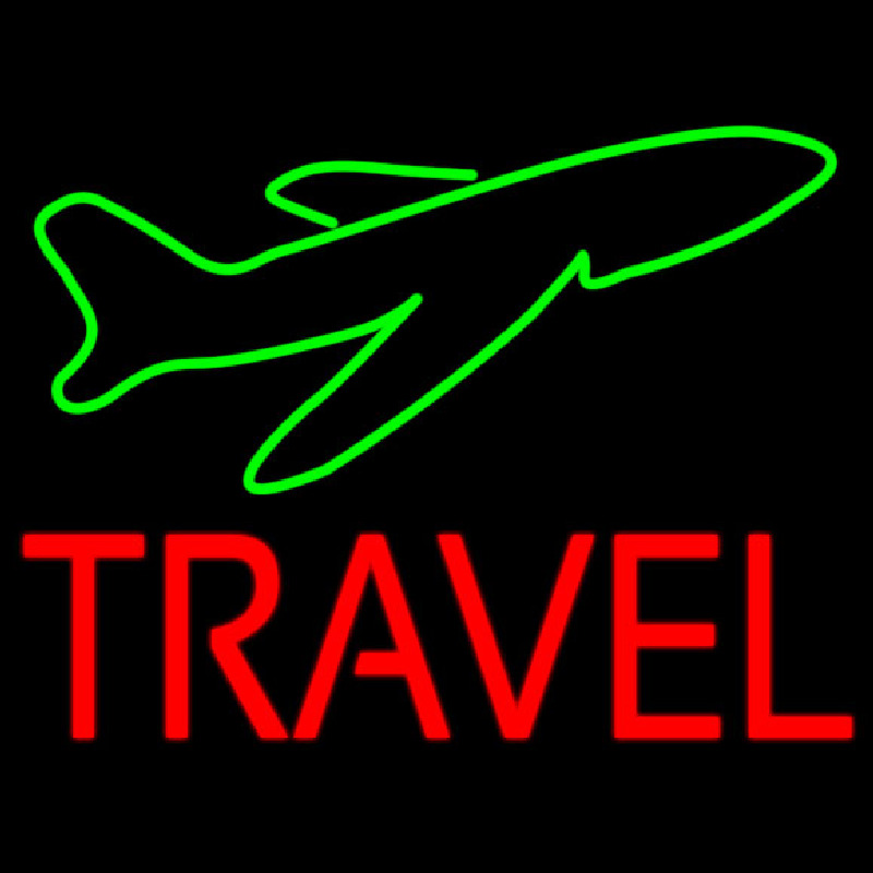 Travel Neonskylt