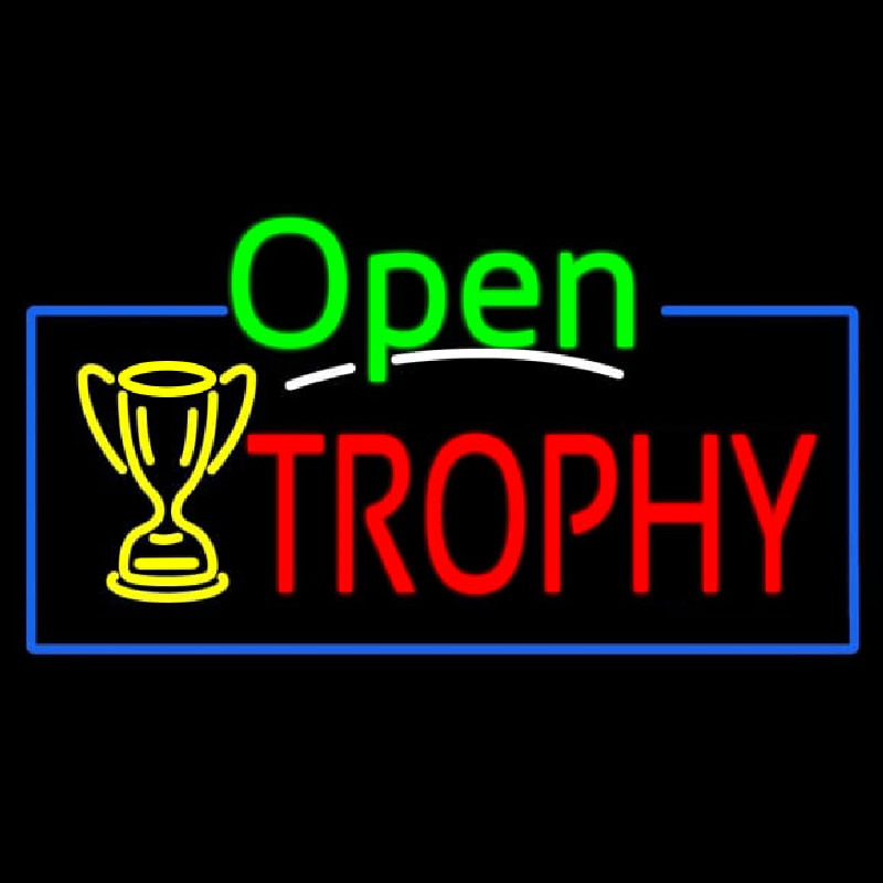Trophy Neonskylt