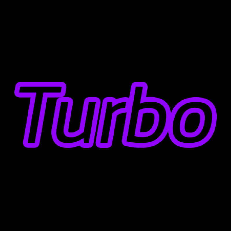Turbo Neonskylt