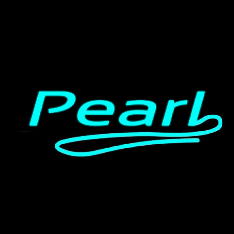 Turquoise Pearl Neonskylt